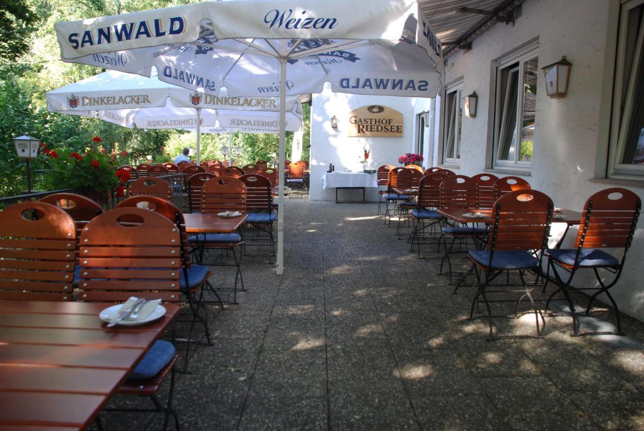 Gasthof Riedsee Stuttgart Dış mekan fotoğraf